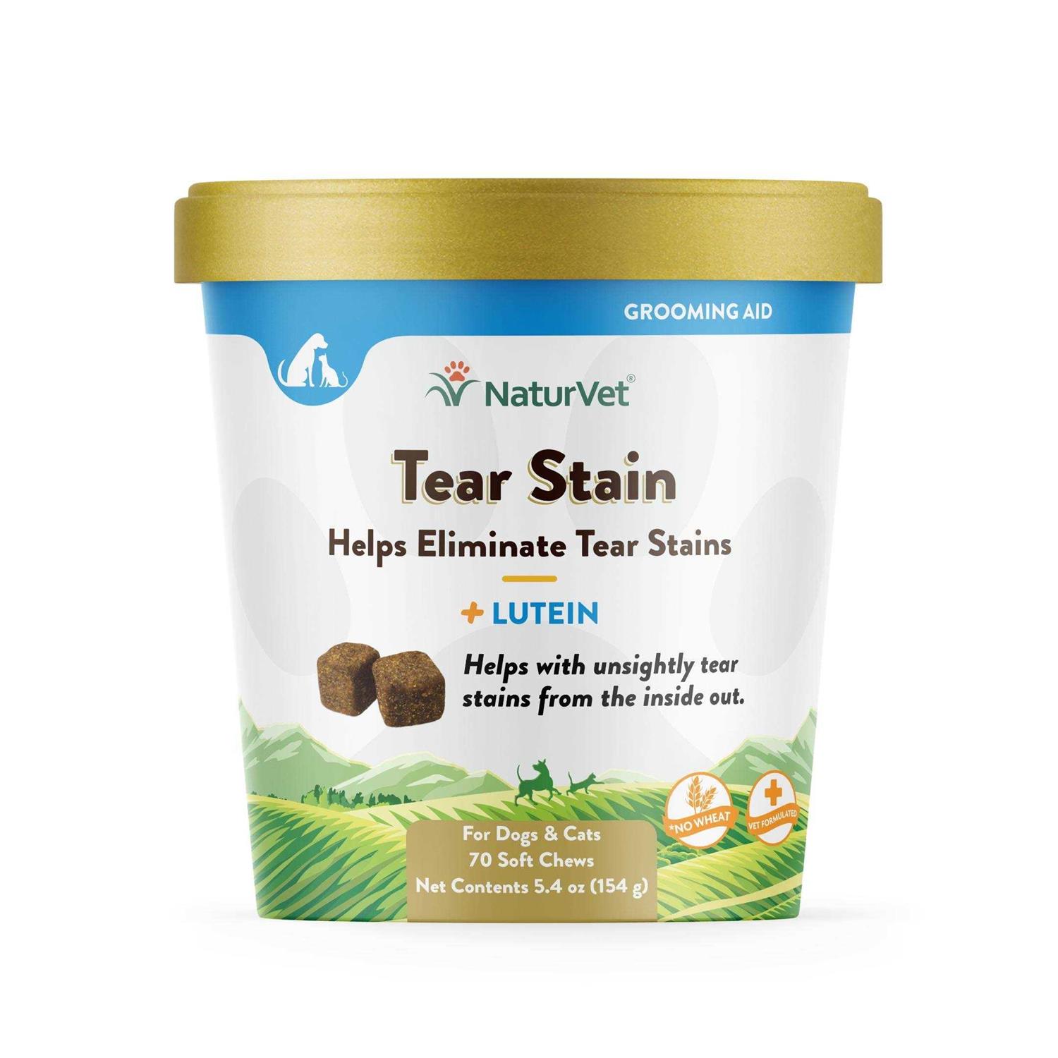 NaturVet Tear Stain Plus Lutein - Healthber