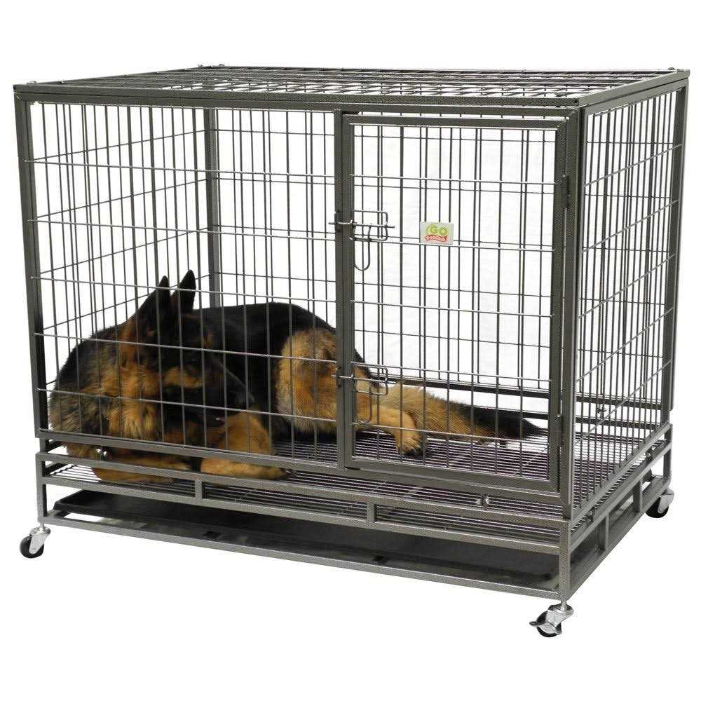 Go Pet Club Heavy Duty Dog Crate SQ1038 - Healthber