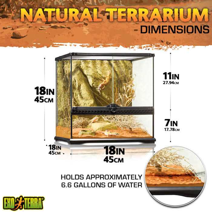 Exo Terra Glass Terrarium - Healthber