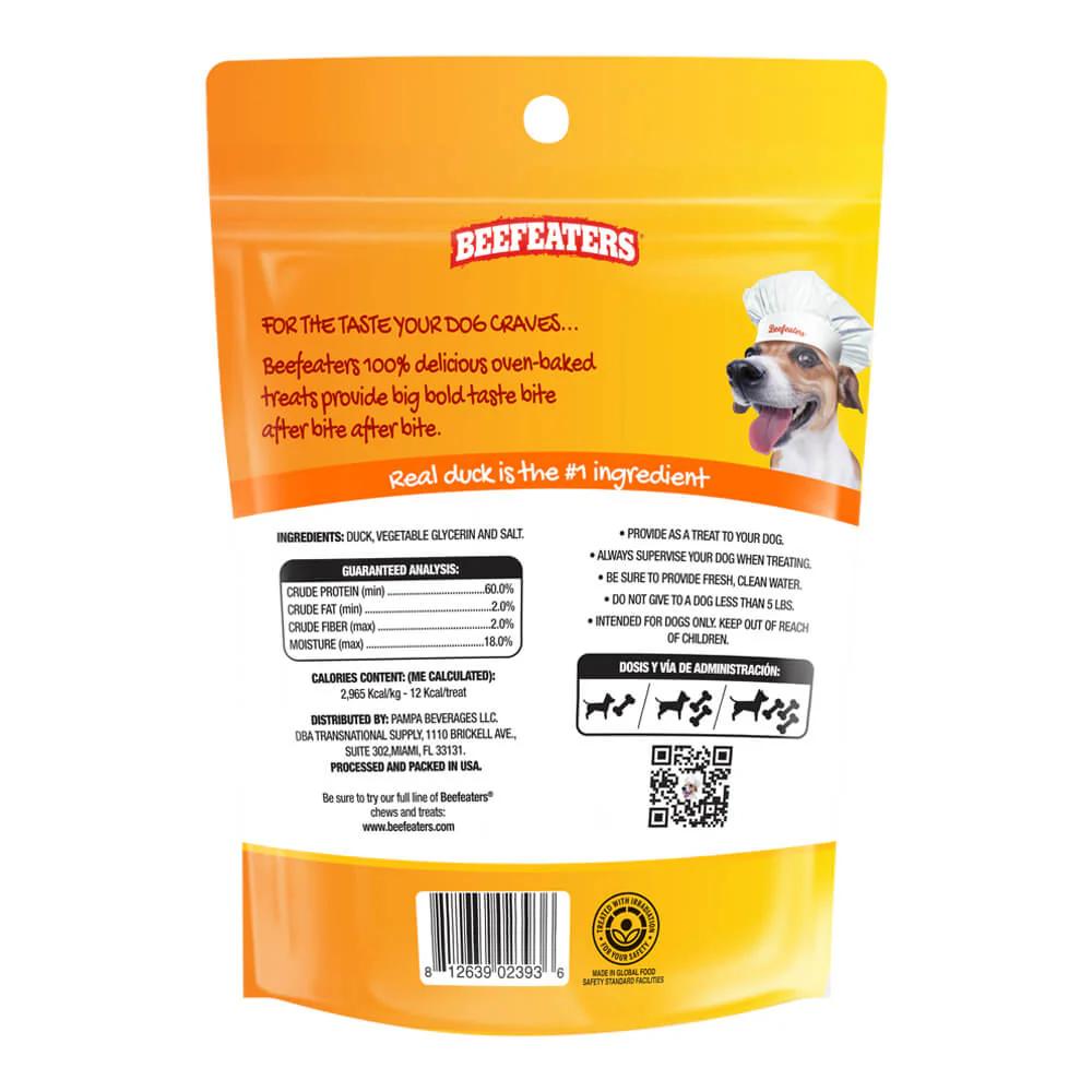 Beefeaters Duck Jerky Strips - Healthber