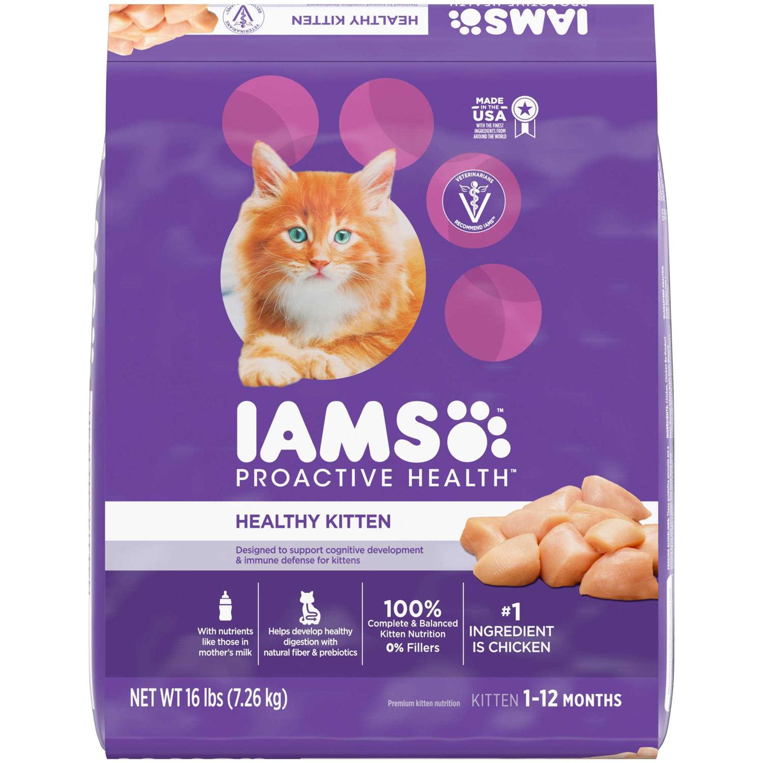 Iams ProActive Health Dry Kitten Food - Healthber