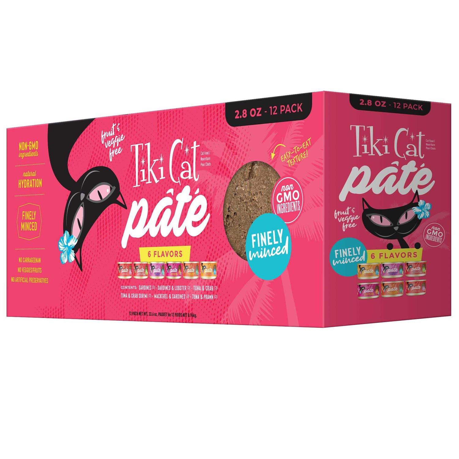 Tiki Cat Grill Pate Variety Pack Wet Cat Food - Healthber