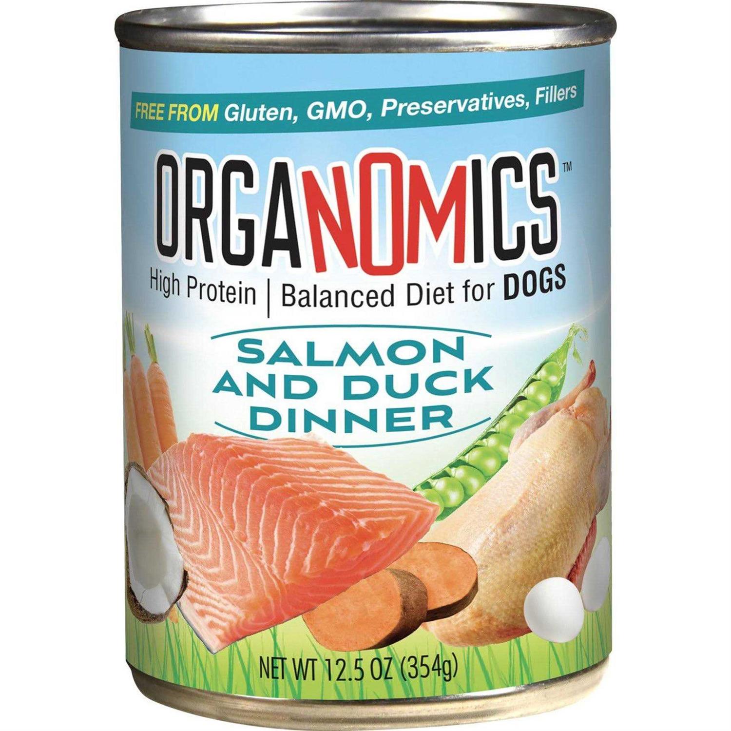 Organomics Salmon & Duck Dinner for Dogs - Healthber