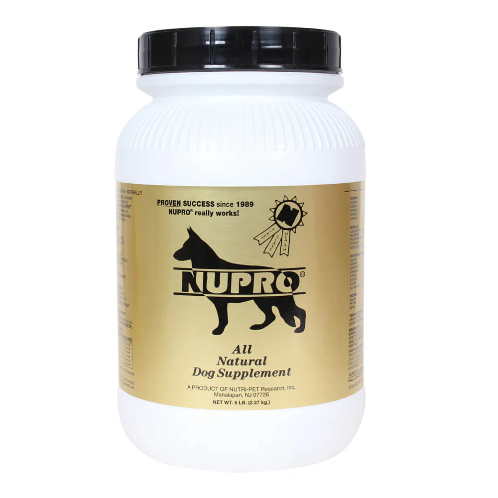 Nupro All Natural Dog Supplement - Gold, 5 lbs - Healthber