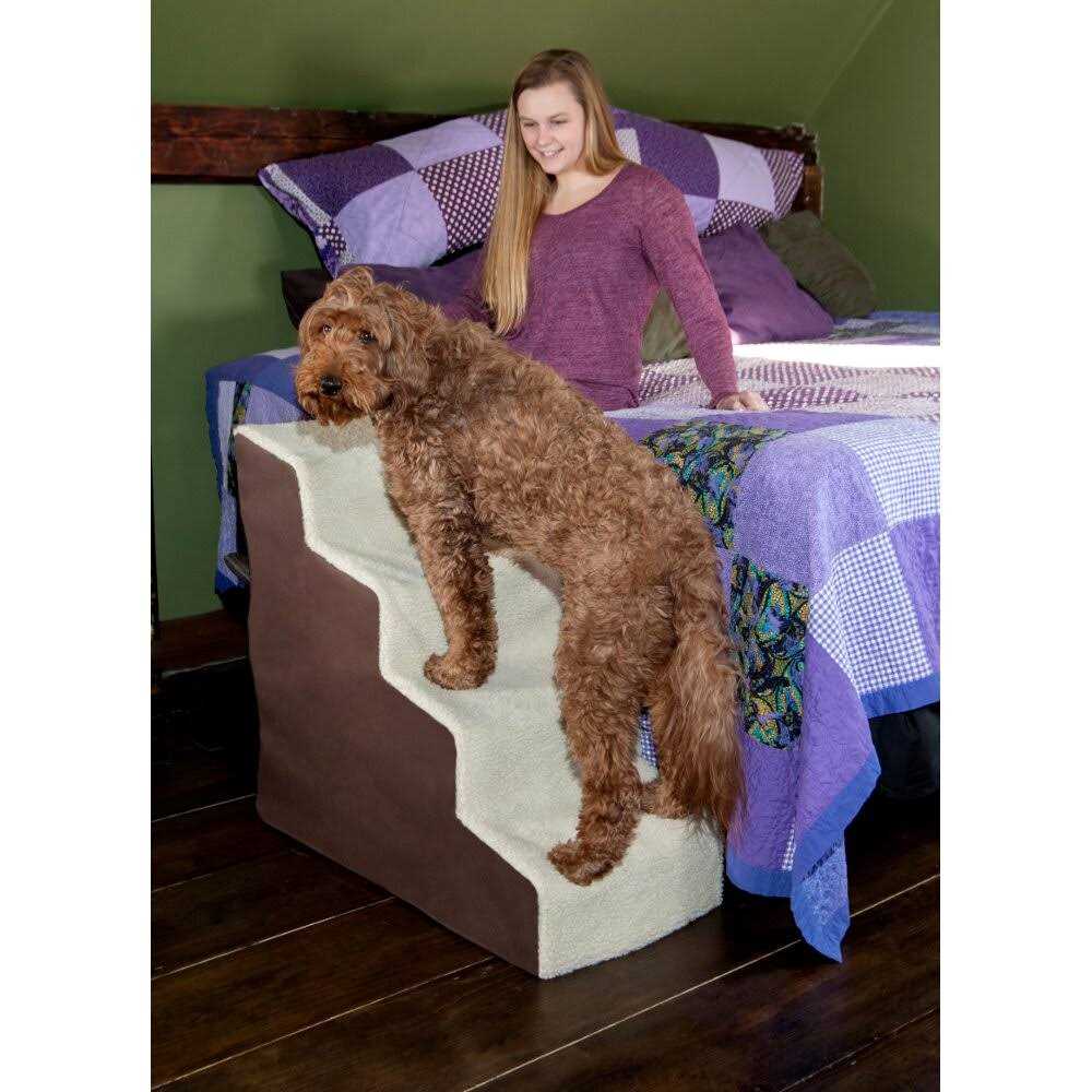 Easy Step IV Deluxe Soft Pet Stairs Pet Gear - Healthber