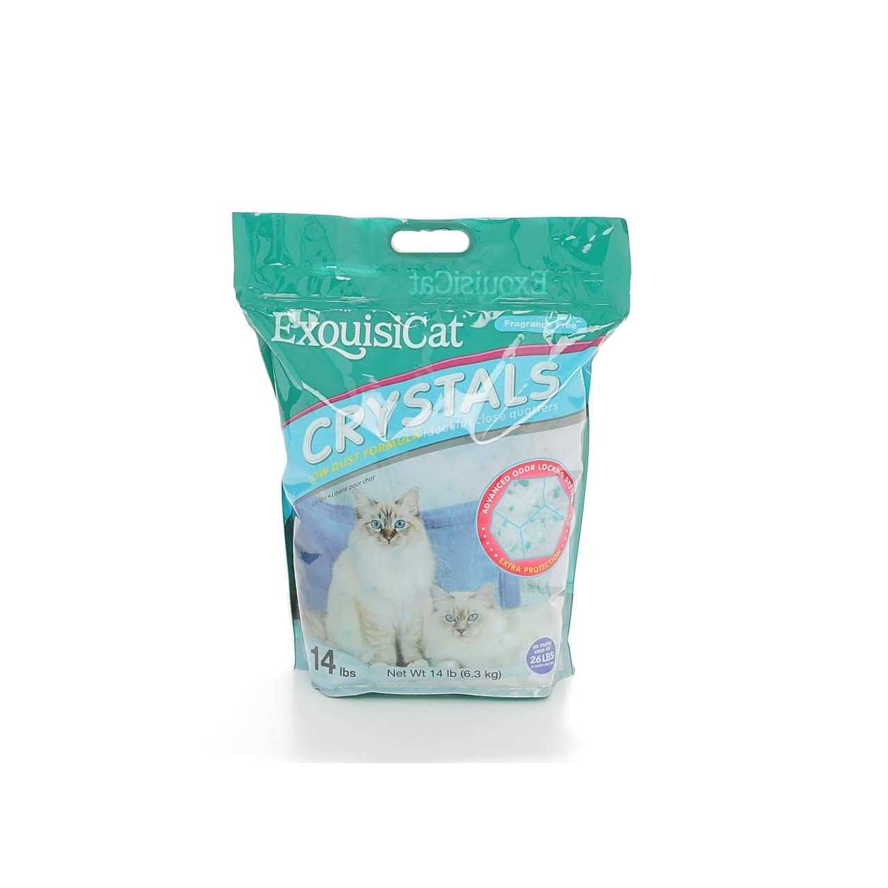 ExquisiCat Crystals Multi-Cat Silica Cat Litter - Healthber