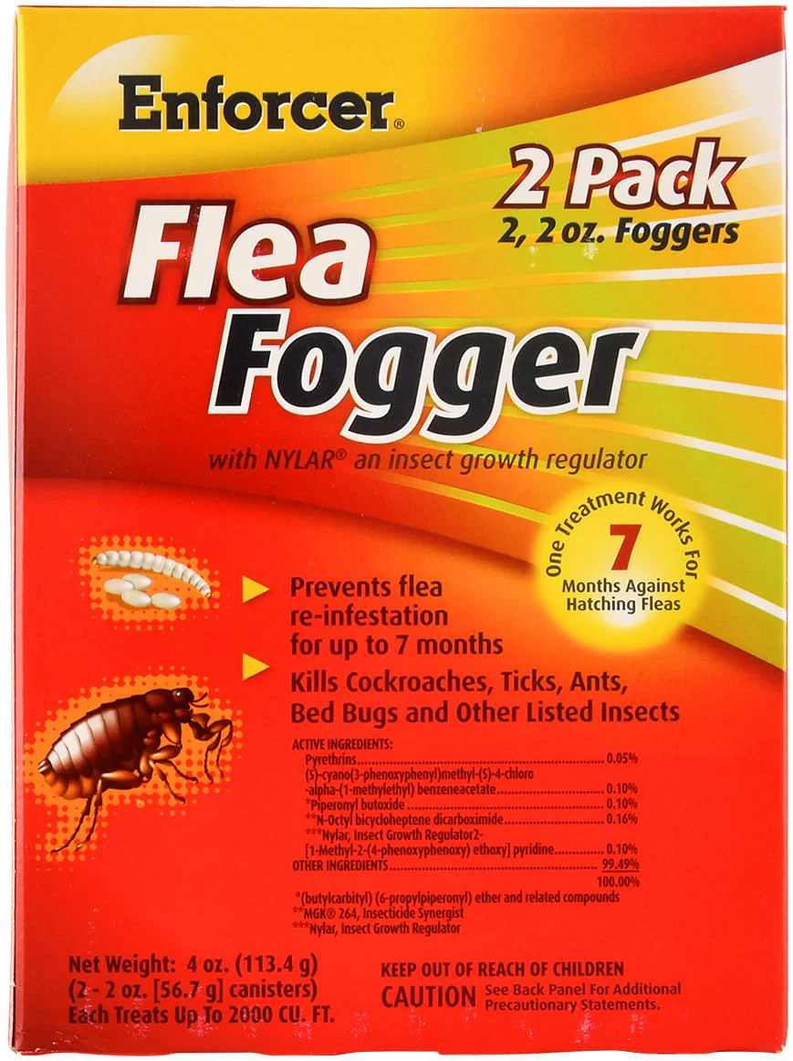 Enforcer Flea Fogger, 2 pk - Healthber