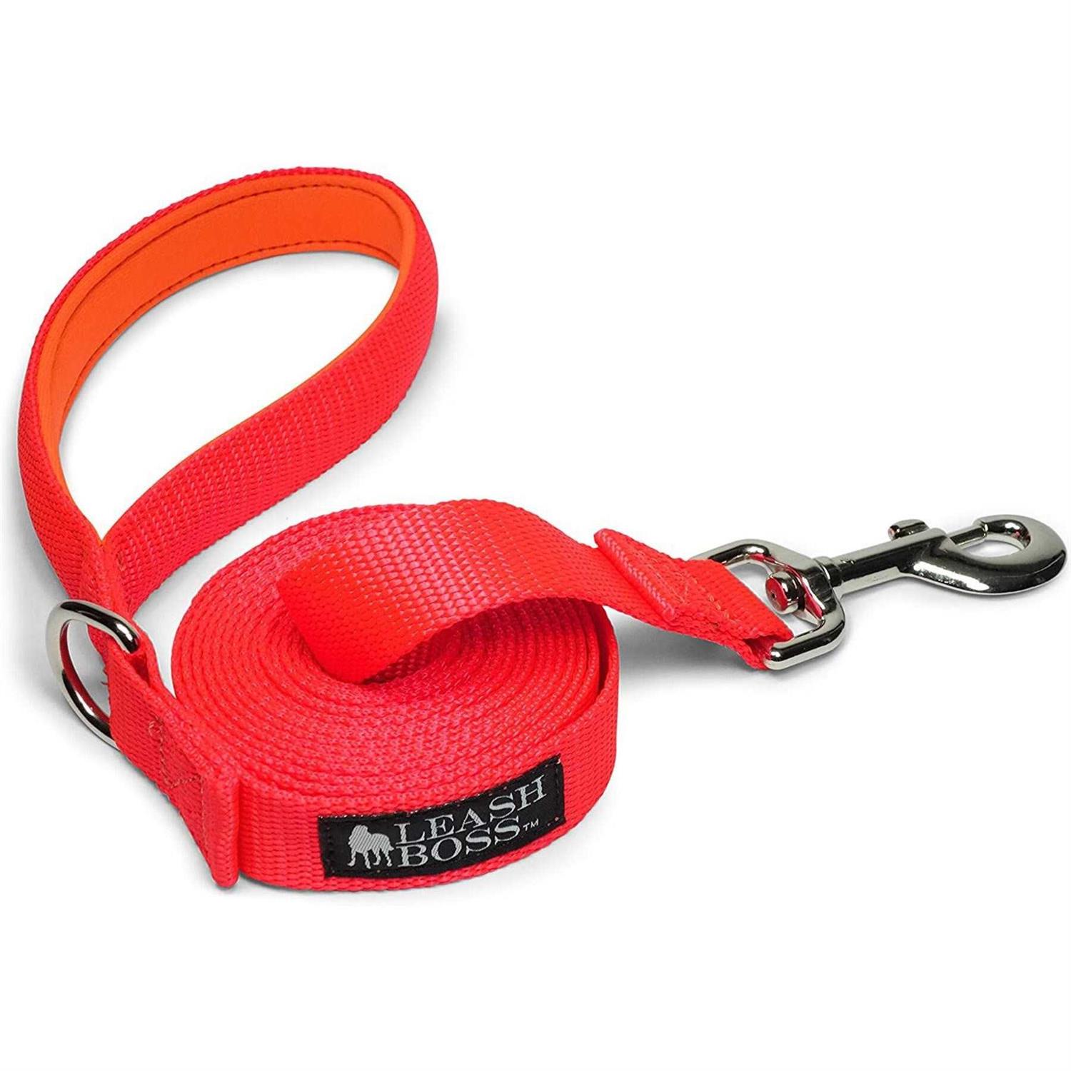 Leashboss 10 Foot Dog Leash with Padded Handle - Healthber