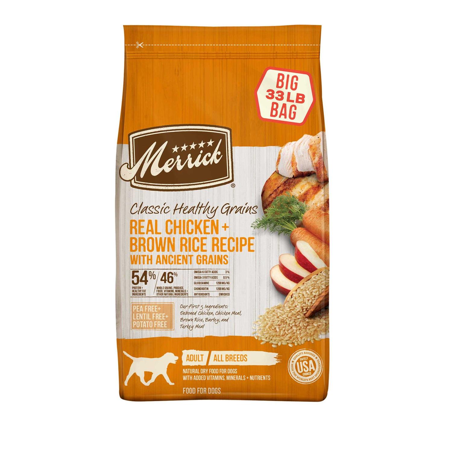 Merrick Classic Real Ancient Grains Dry Dog Food - Healthber
