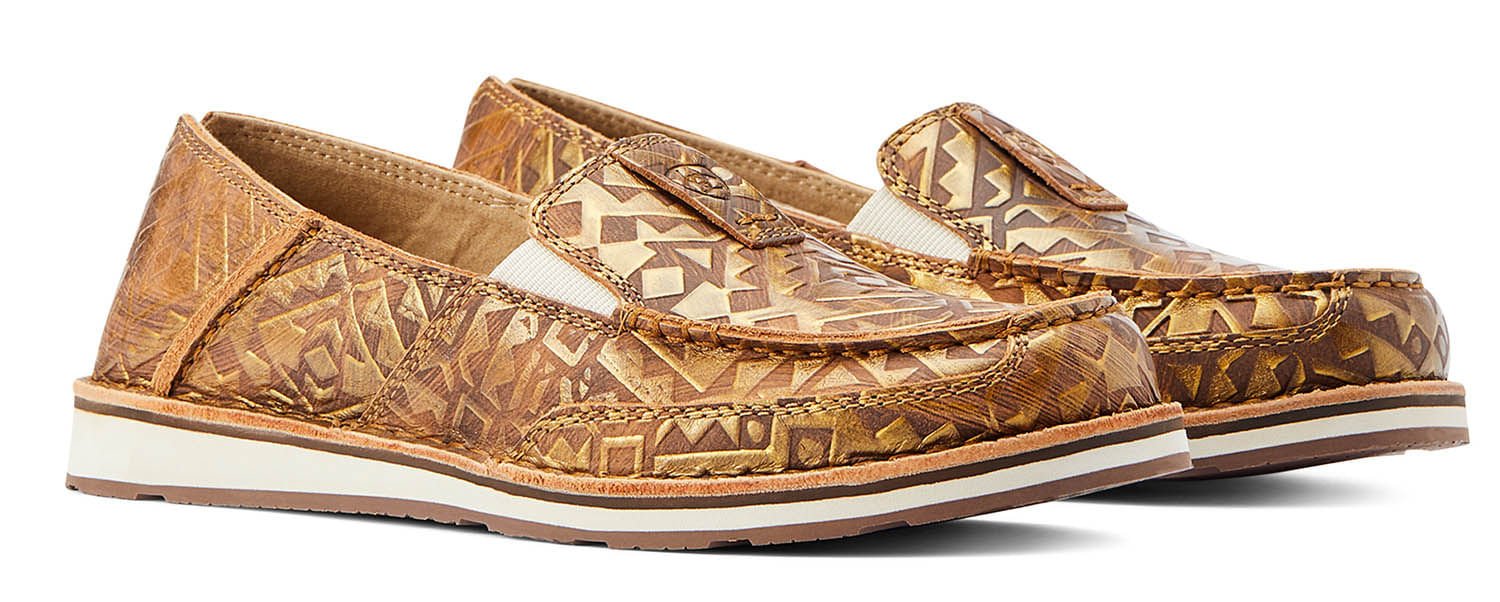 Ariat Women's Cruisers, Copper Blanket Emboss - Healthber