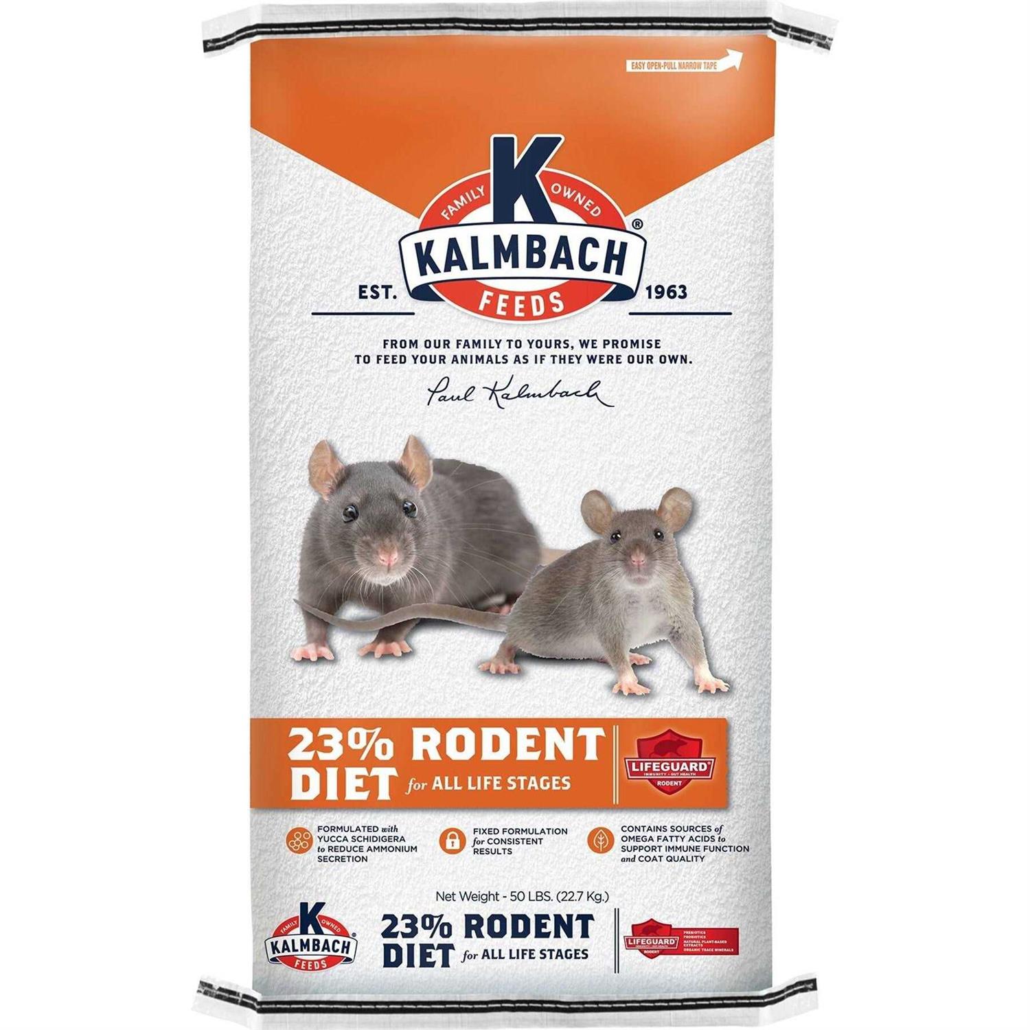 Kalmbach Feeds Rodent Diet Cubes Rats & Mice Food - Healthber