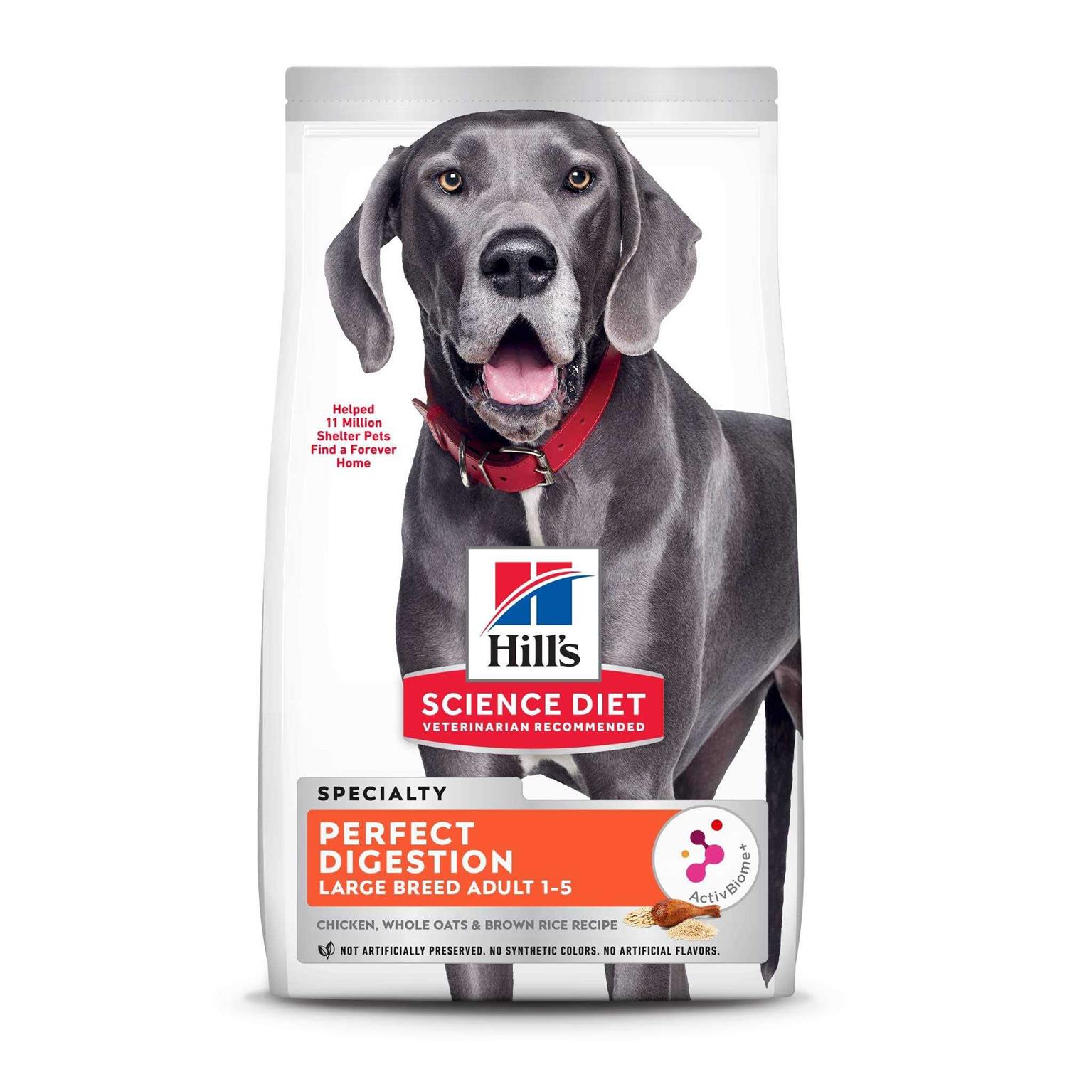 Hill’s Science Diet Adult Large Breed Perfect Digestion Chicken Dry Dog Food - Healthber