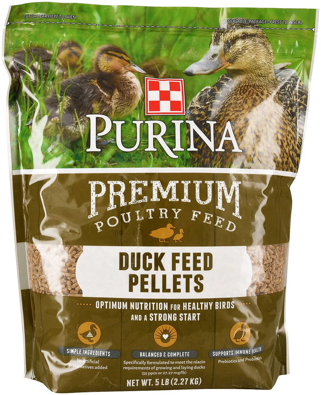 Purina Duck Feed Pellets - Healthber