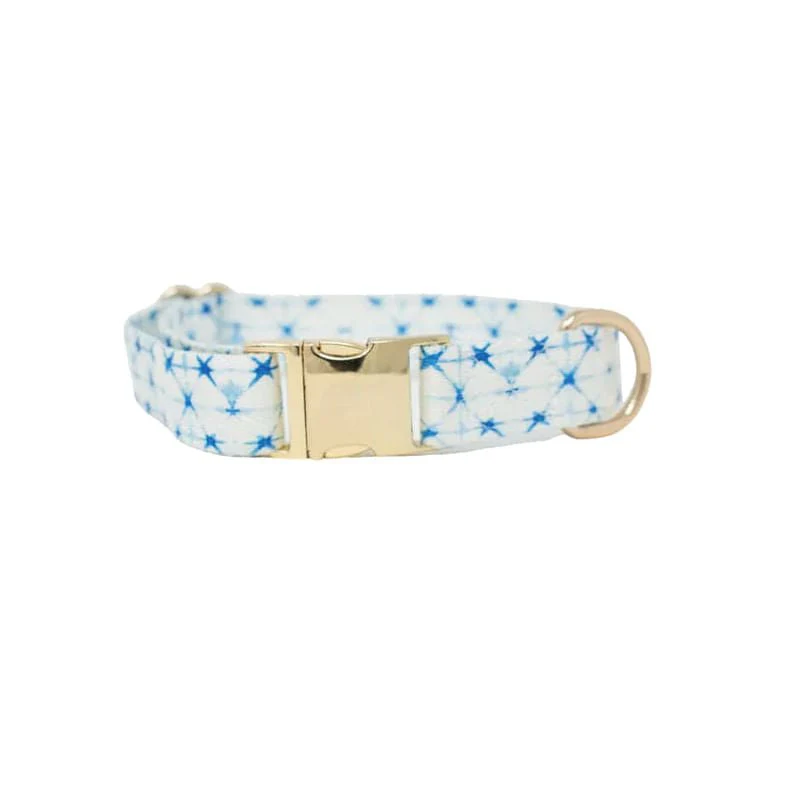 Pink Papyrus Drew Collar, White - Healthber