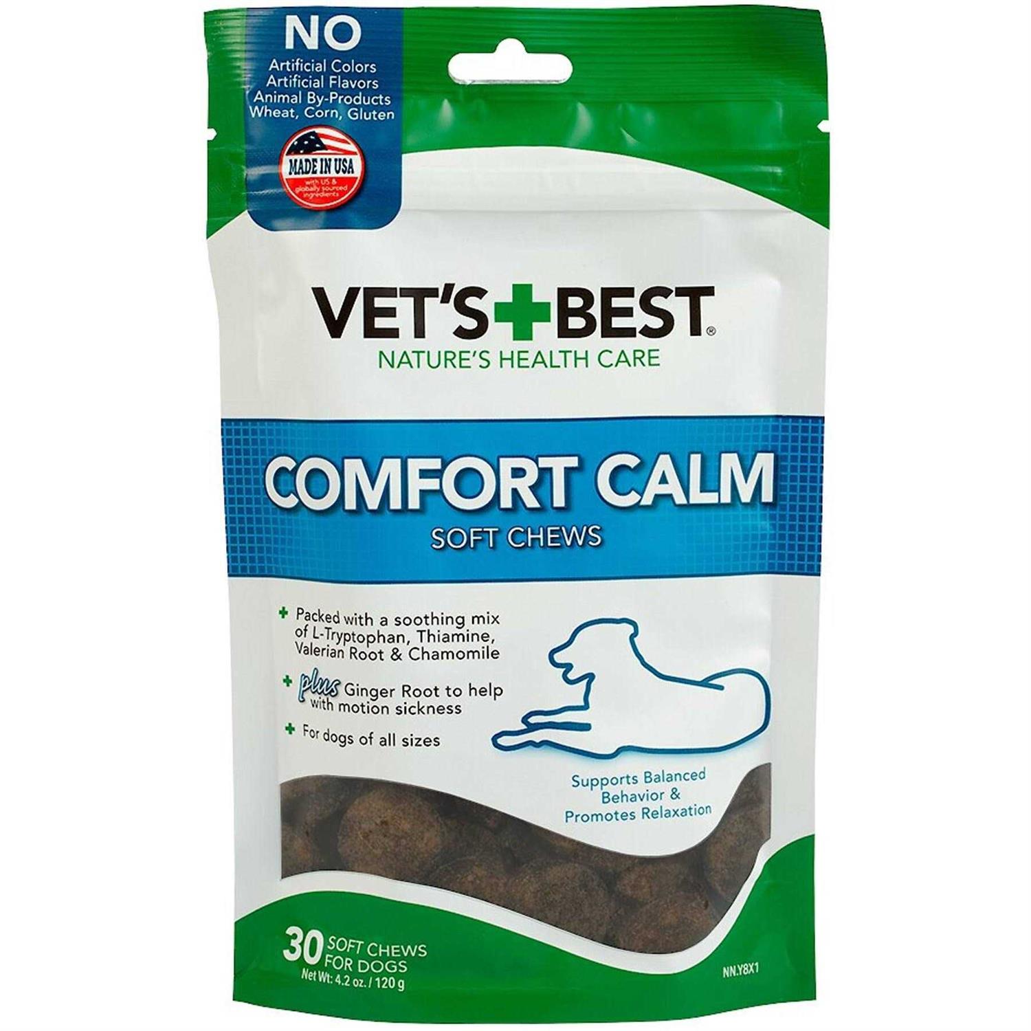 Vet’s Best Comfort Calm Soft Chews - Healthber