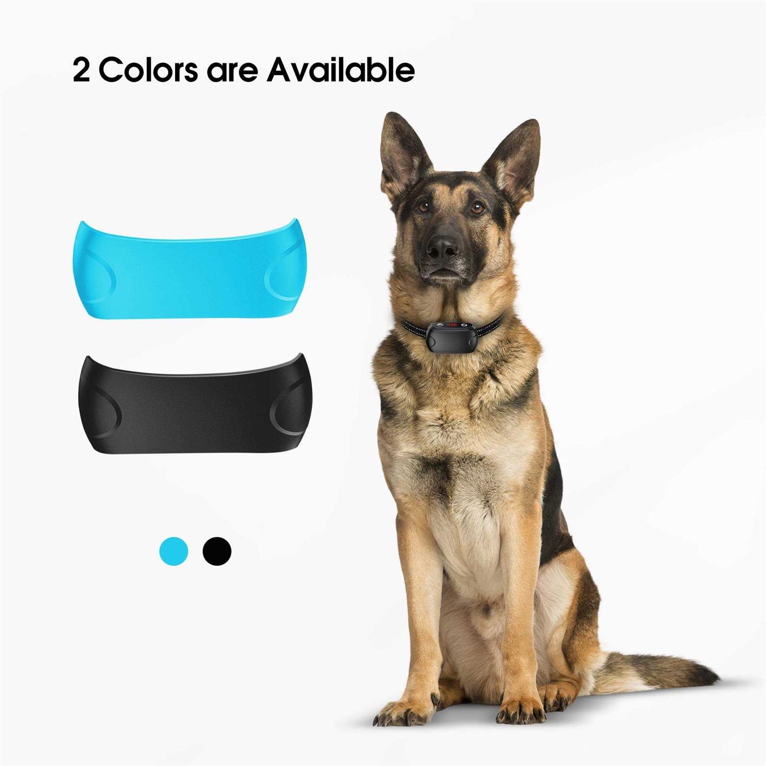 Petdiary B300 Anti Bark Collar Waterproof Rechargeable No Barking Collar, 2 Training Modes, Beep and Shock Dog Bark Collar - Healthber