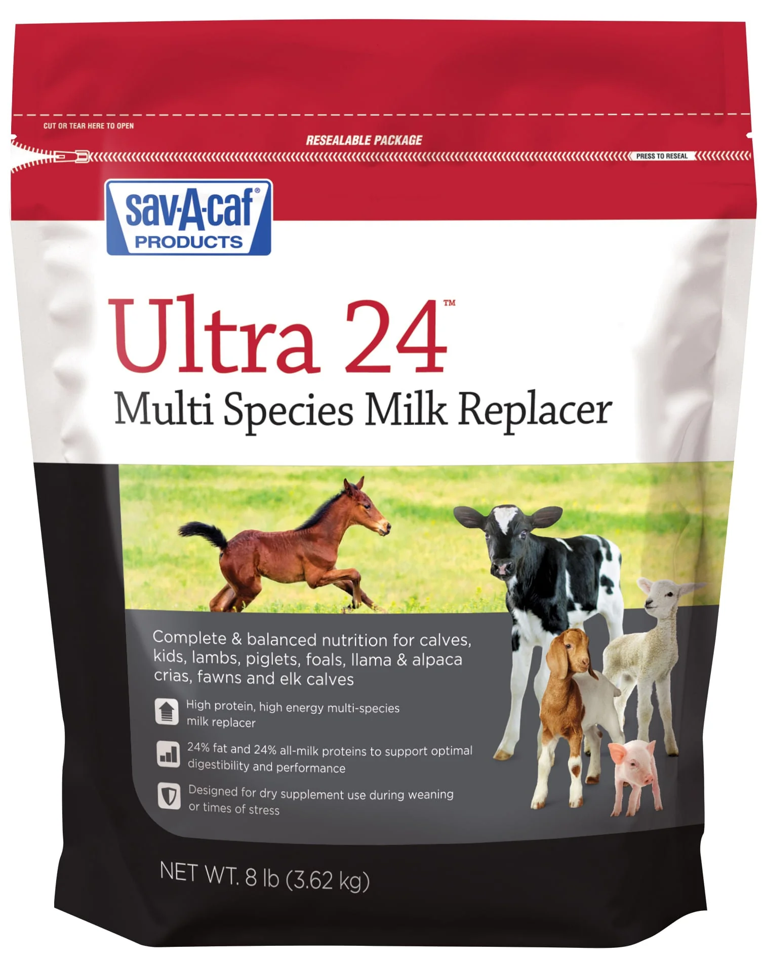 Ultra 24 Multi-Species Milk Replacer - Healthber