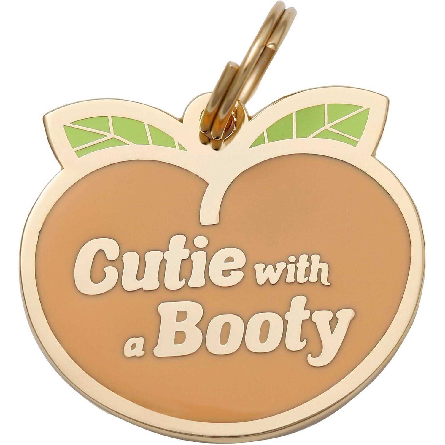 Two Tails Pet Company Cutie with a Booty Pet ID Tag - Healthber