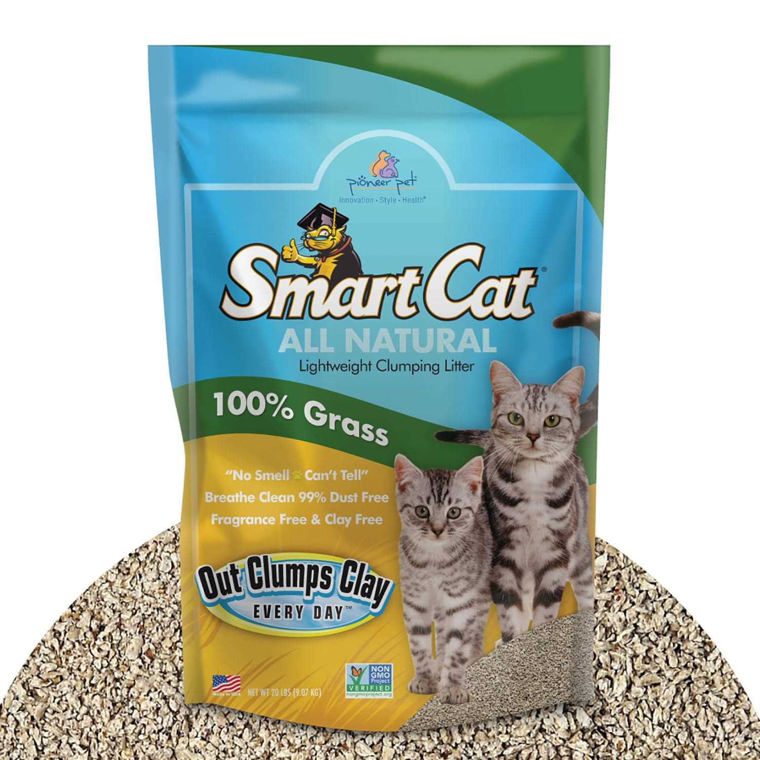 SmartCat All Natural Clumping Litter - Healthber