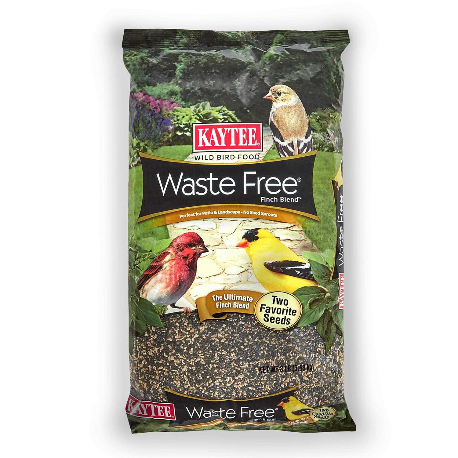 Kaytee Waste Free Finch Bird Seed Blend - Healthber