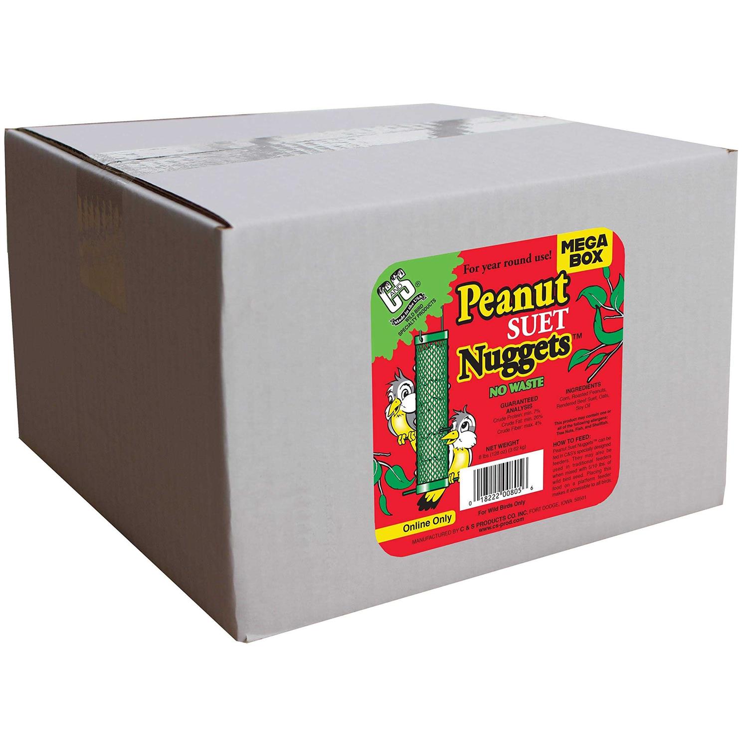C&s Peanut No-melt Suet Dough Nuggets - Healthber