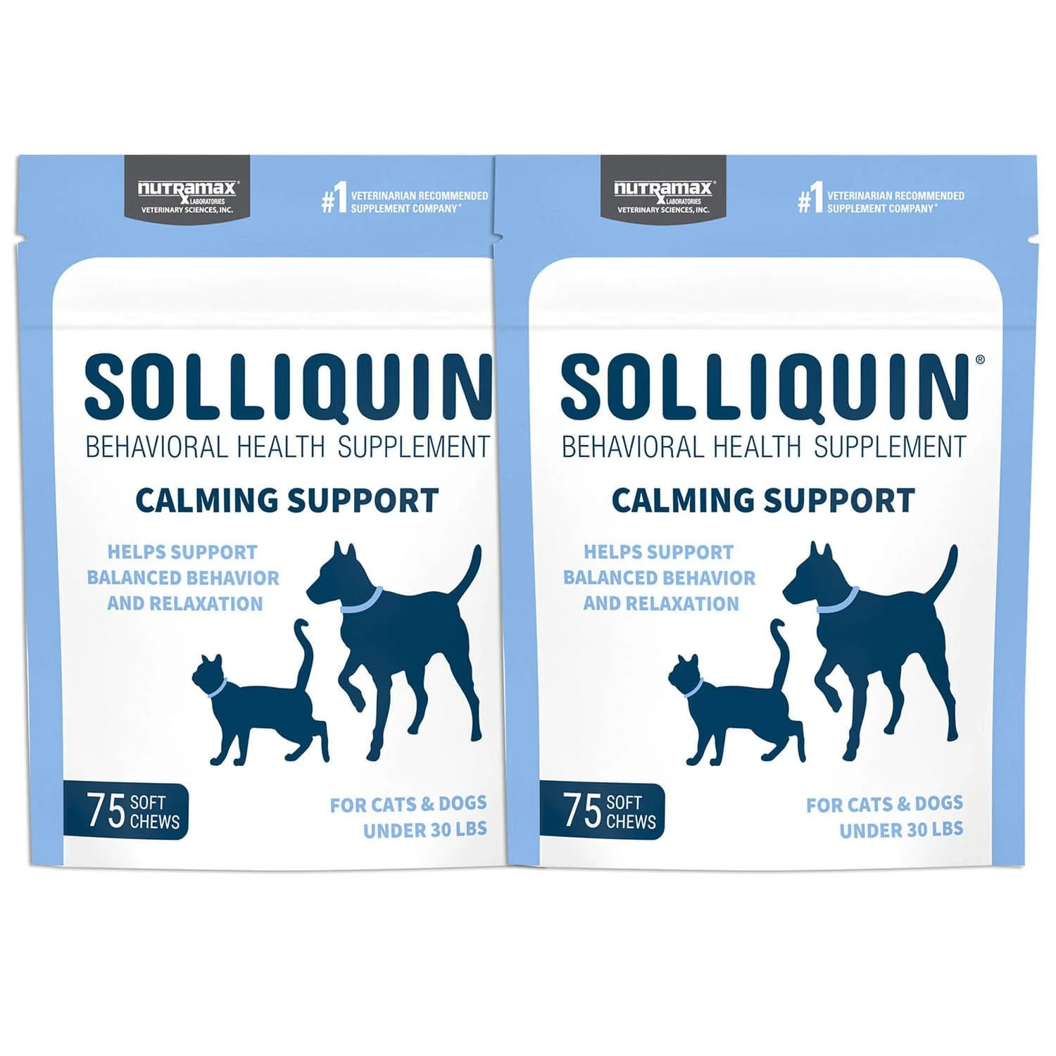 Nutramax Solliquin Soft Chews, 75 ct - Healthber