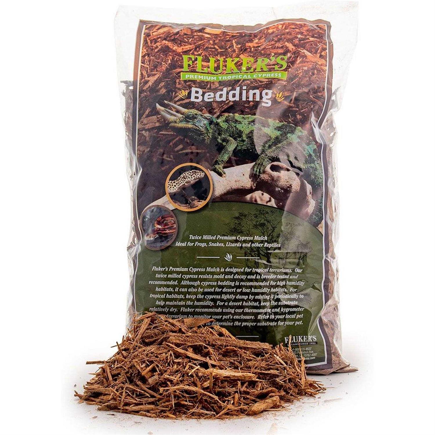 Flukers Premium Tropical Cypress Bedding - Healthber