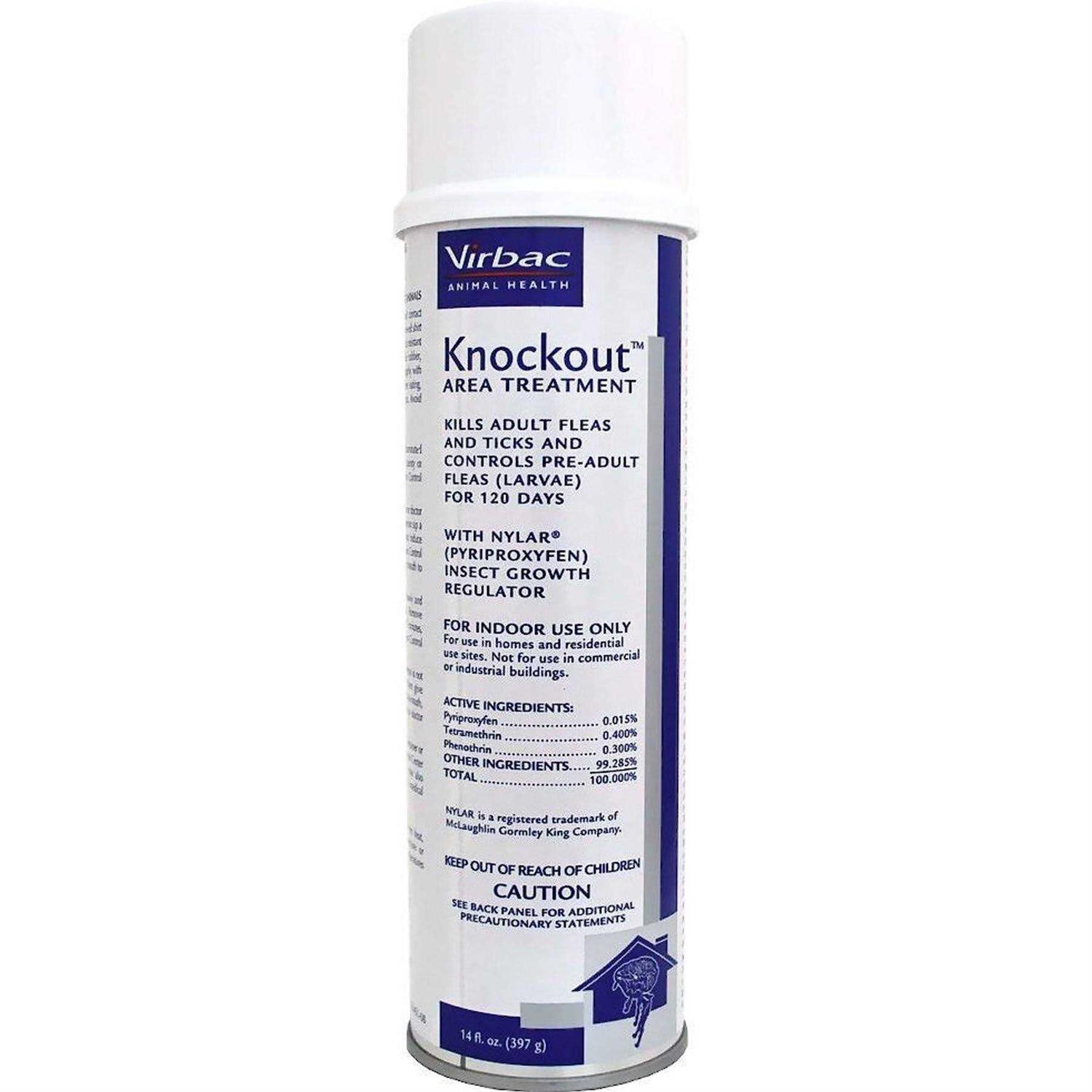Virbac Knockout Area Treatment Spray - Healthber