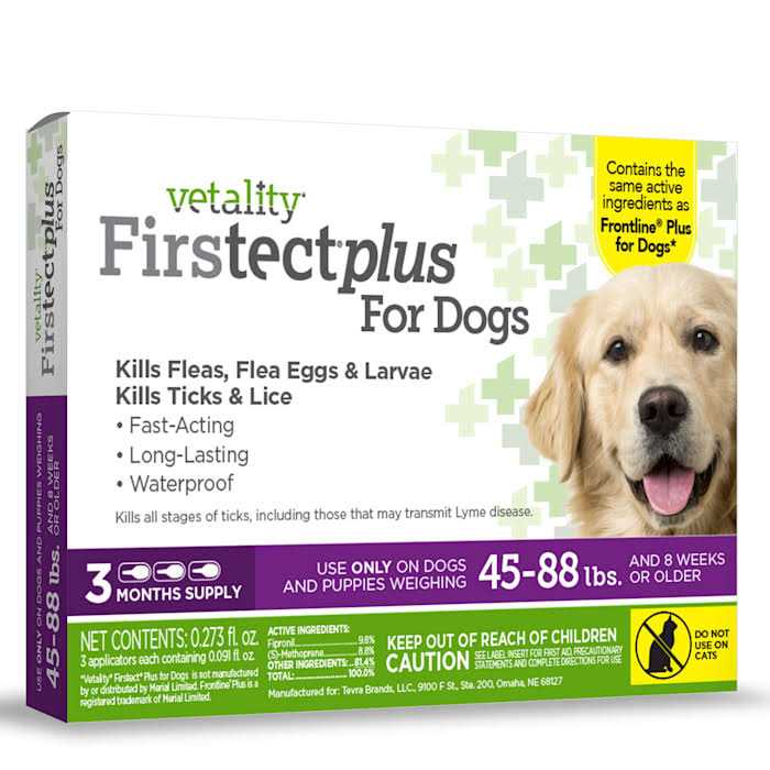 Vetality Firstect Plus for Dogs - Healthber
