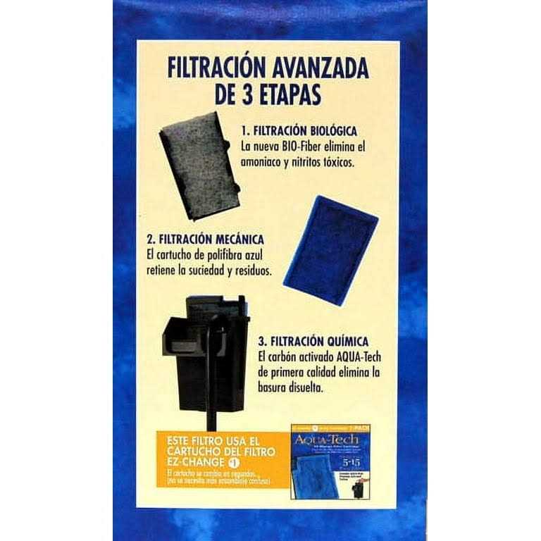 Aqua-tech 5-15 Aquarium Power Filter - Healthber