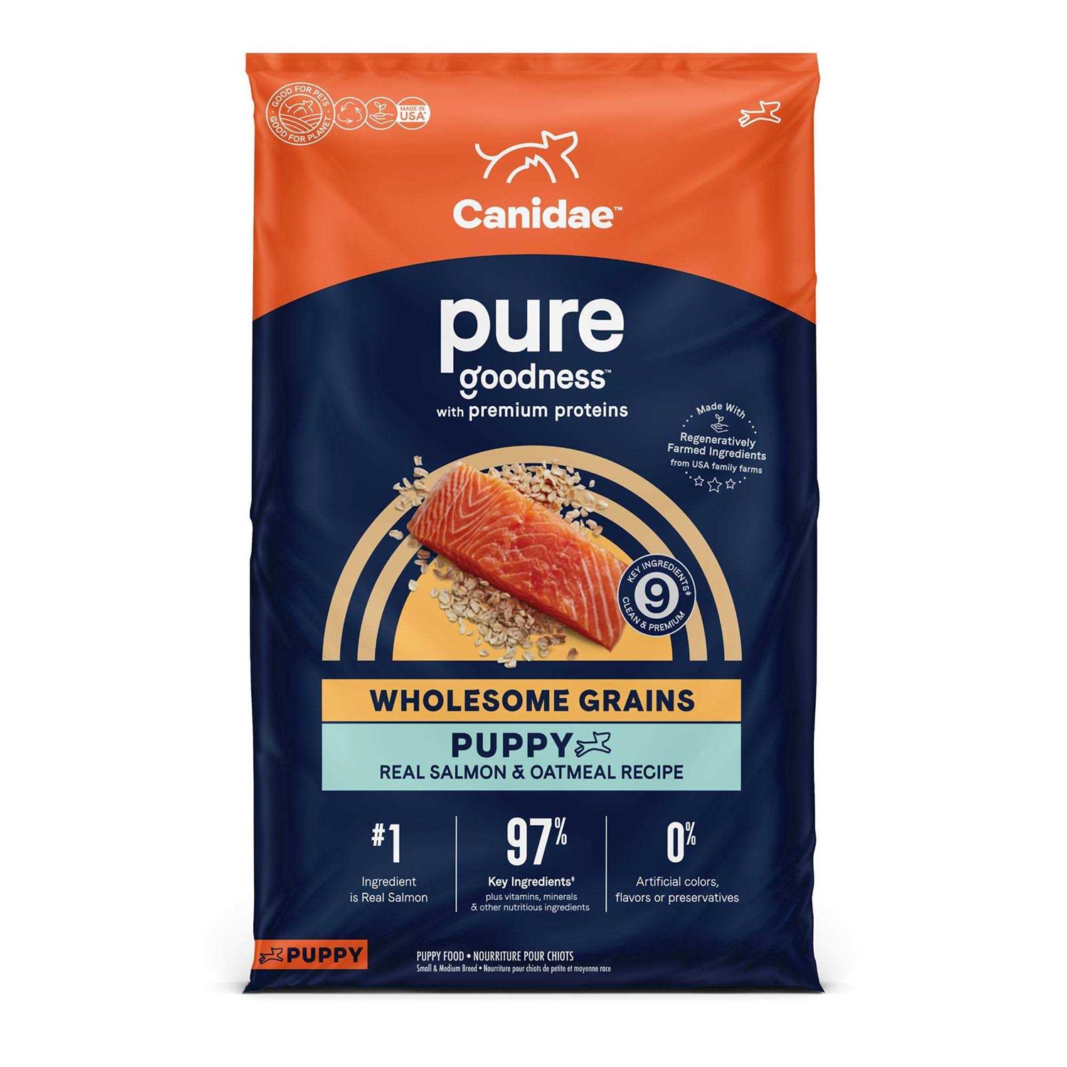 Canidae Pure Grain Free Salmon & Sweet Potato Adult Dry Dog Food - Healthber