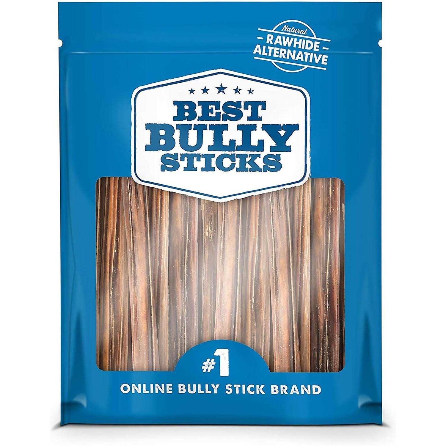 Best Bully Sticks 6 Inch Gullet Thin Stick Dog Treats - Healthber