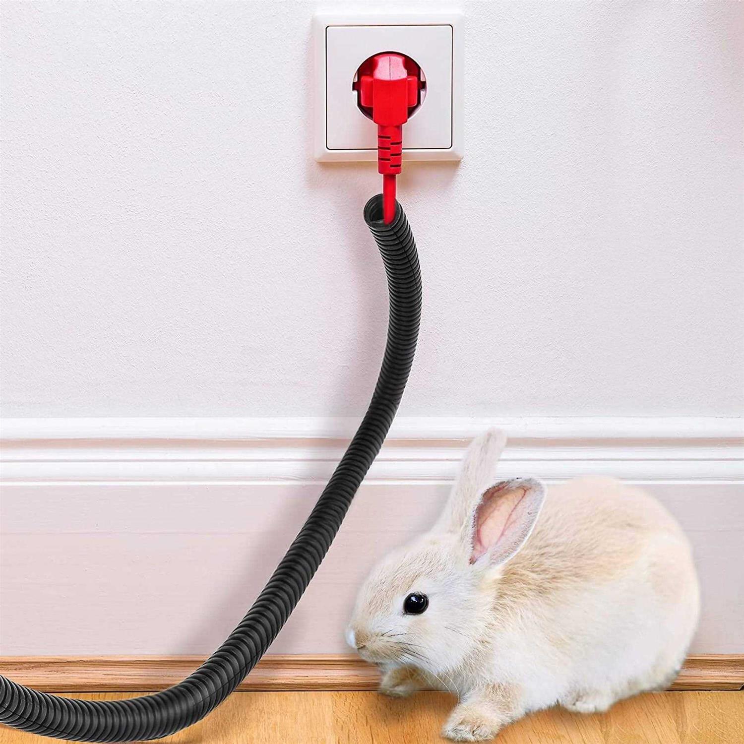 SunGrow Cord Protector From Pets Cable Wire Protector Tubing - Healthber