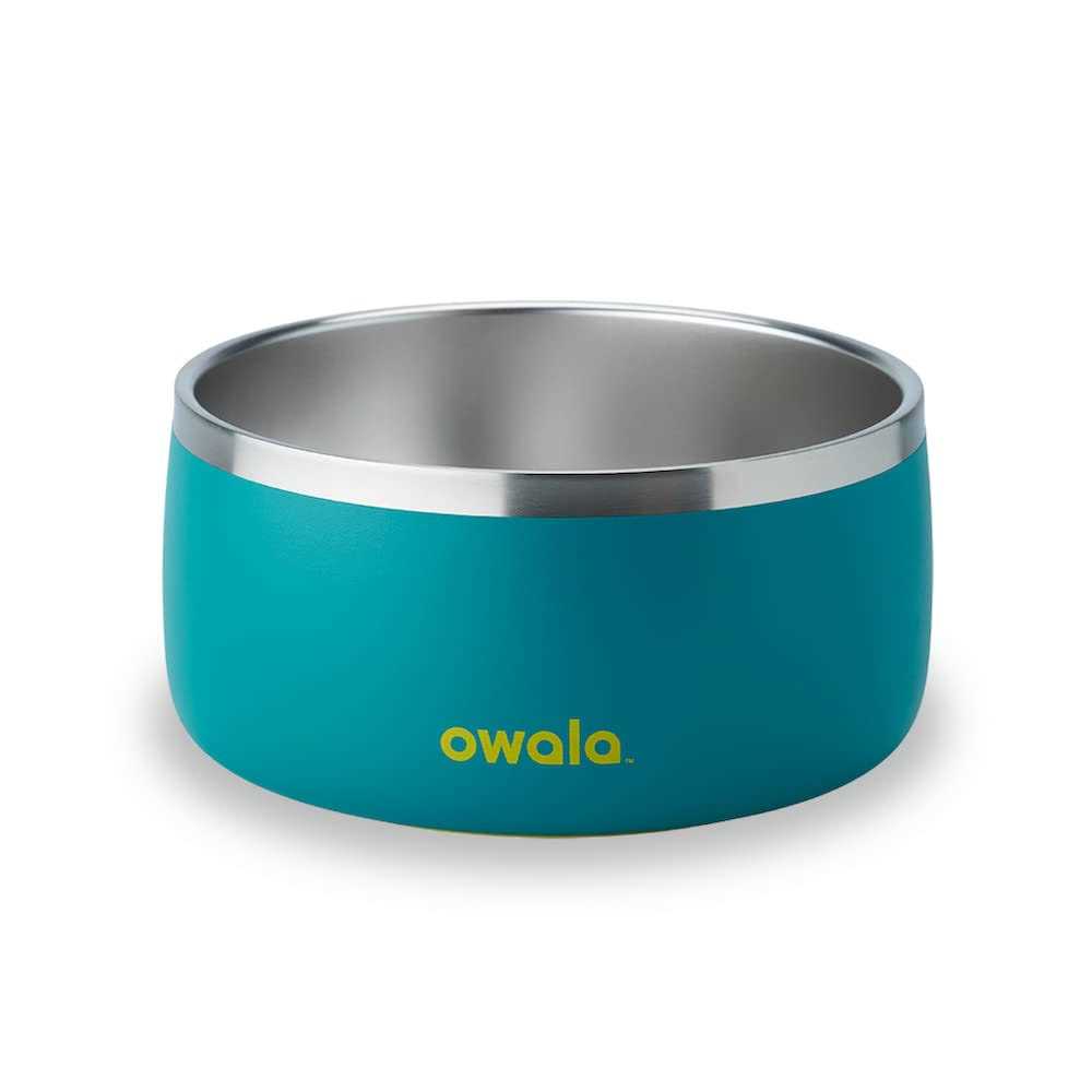 Owala Pet Bowl Durable Stainless Steel Food & Water Bowl Pink - Healthber