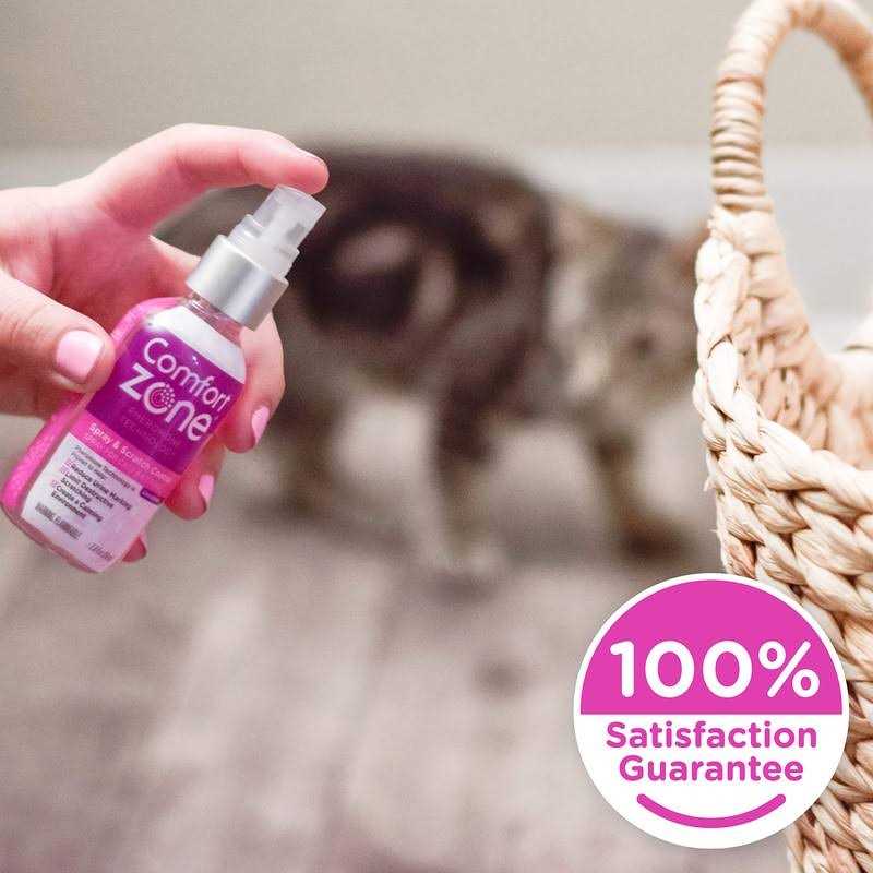 Spray Comfort Zone Cat Calming Spray & Scratch - Healthber