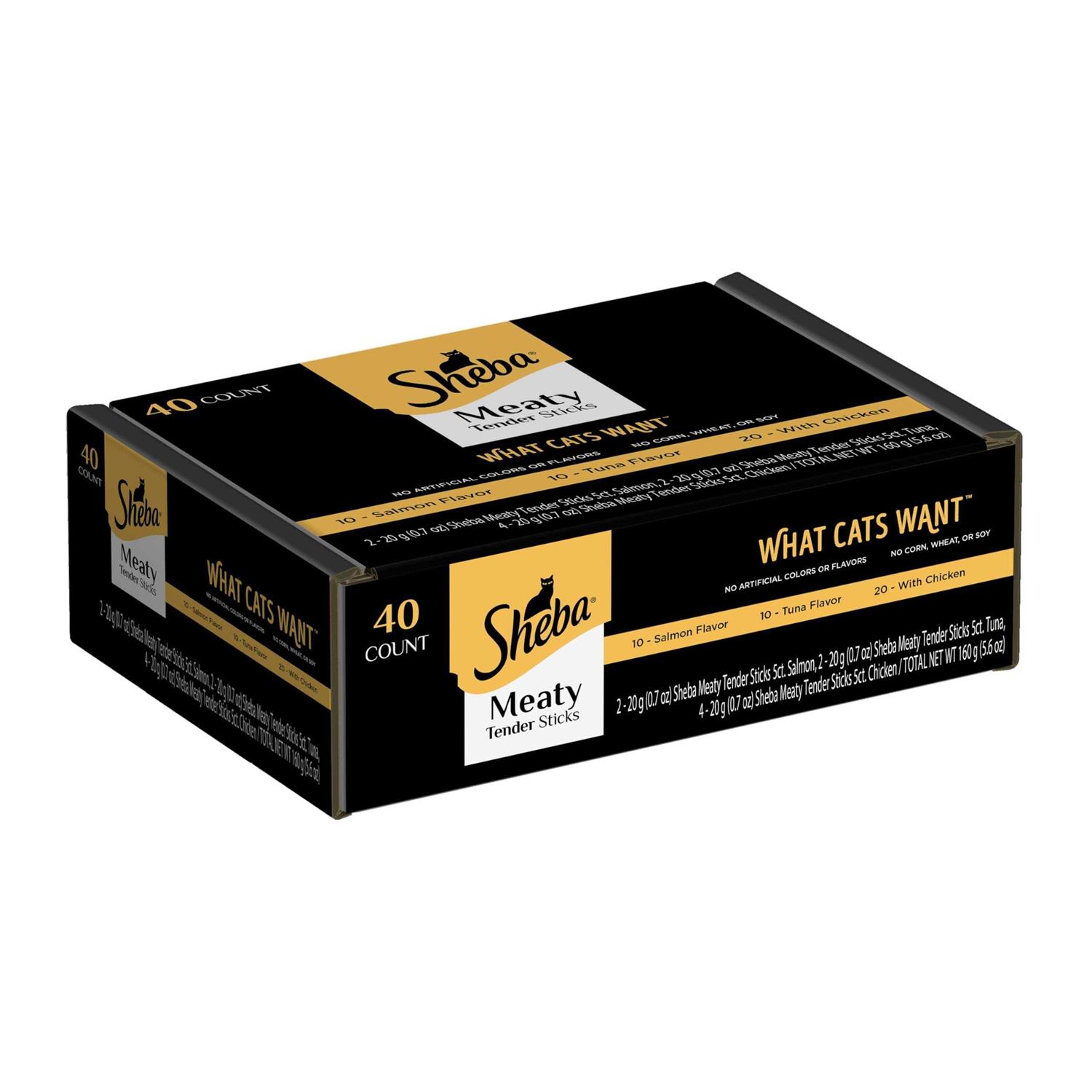Sheba Treats Meaty Sticks Variety Pack - Healthber