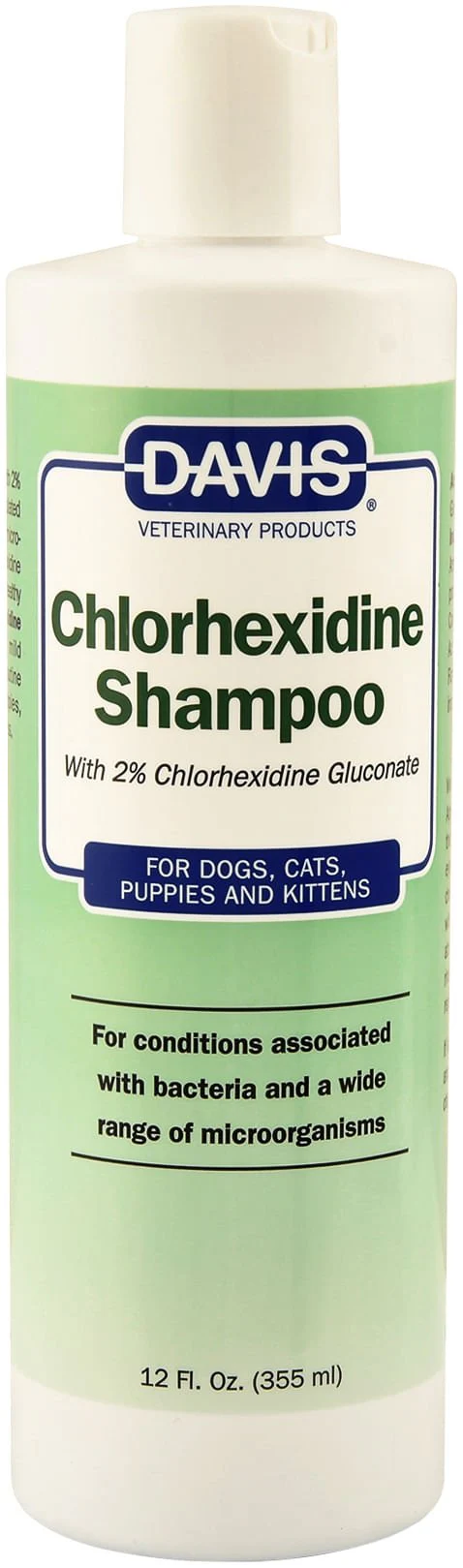 Davis Chlorhexidine (2%) Pet Shampoo for Dogs and Cats - Healthber