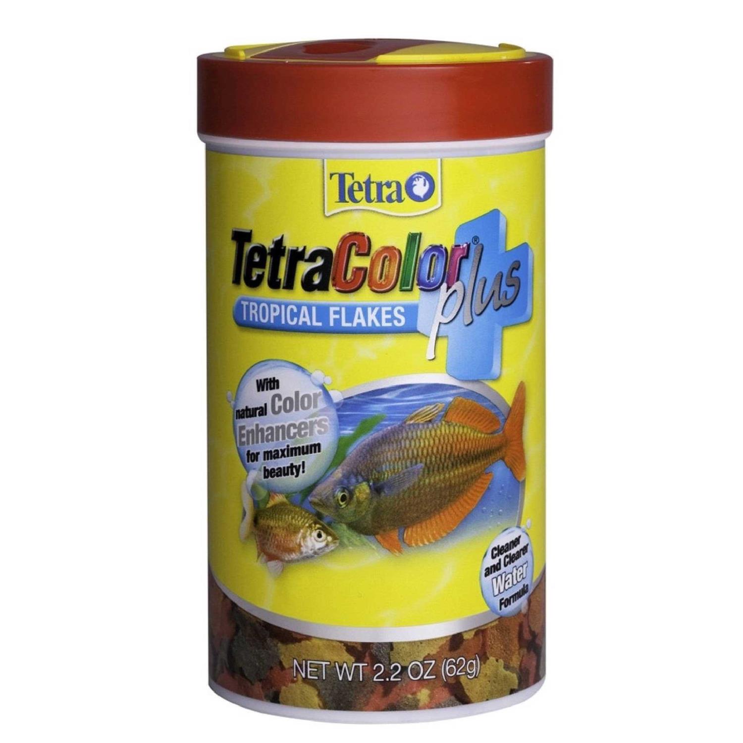 TetraColor Plus Tropical Fish Food Flakes - Healthber