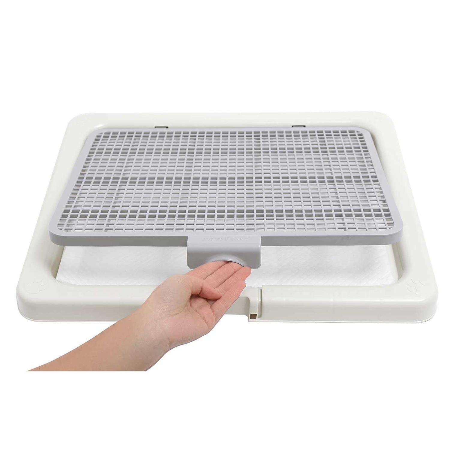 Smart Paws 3 Sizes Small Puppy Dog Toilet,Poodles Training Tray,Yorkie Pet Pads Holder - Healthber