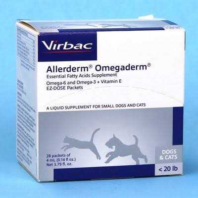 Allerderm Omegaderm for Cats & Dogs Under 20 lbs - Healthber