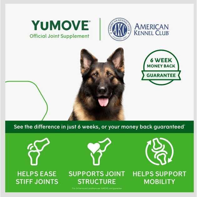 YuMOVE Daily Chews Hip and Joint Supplement for Large & X Large Dogs with Glucosamine - Healthber