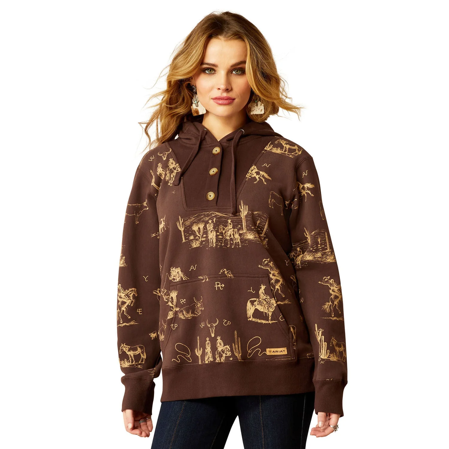 Ariat Women's Ranchin' Hoodie - Healthber