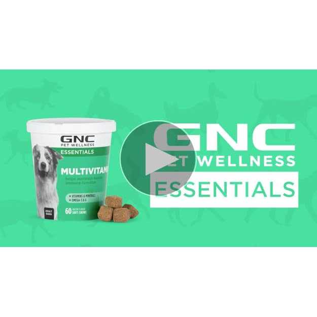 GNC Pets Essentials Multivitamin Dog Soft Chews - Healthber