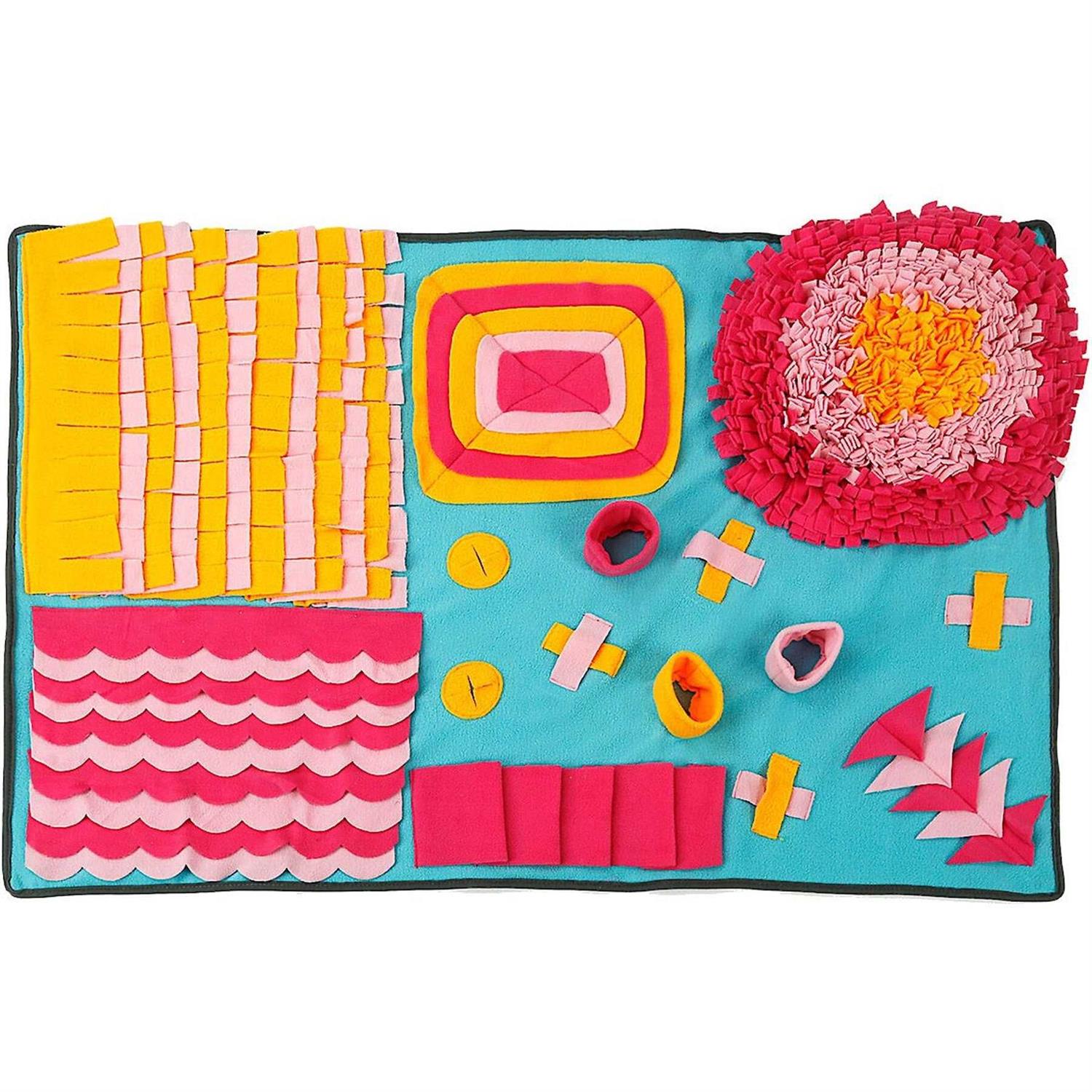 Pet Life Sniffer Snack Interactive Feeding Pet Snuffle Mat - Healthber