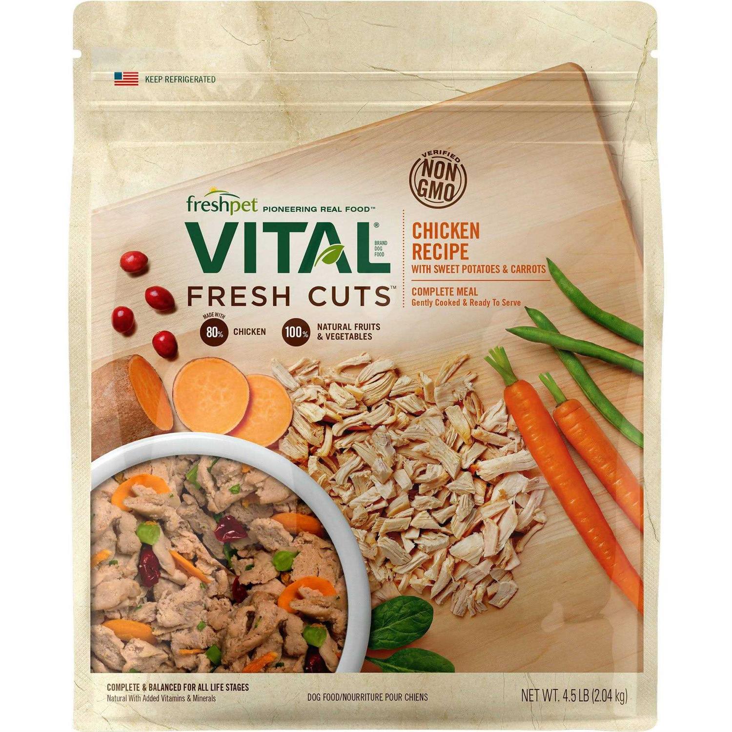 Freshpet Vital Fresh Cuts Dog Food Chicken - Healthber