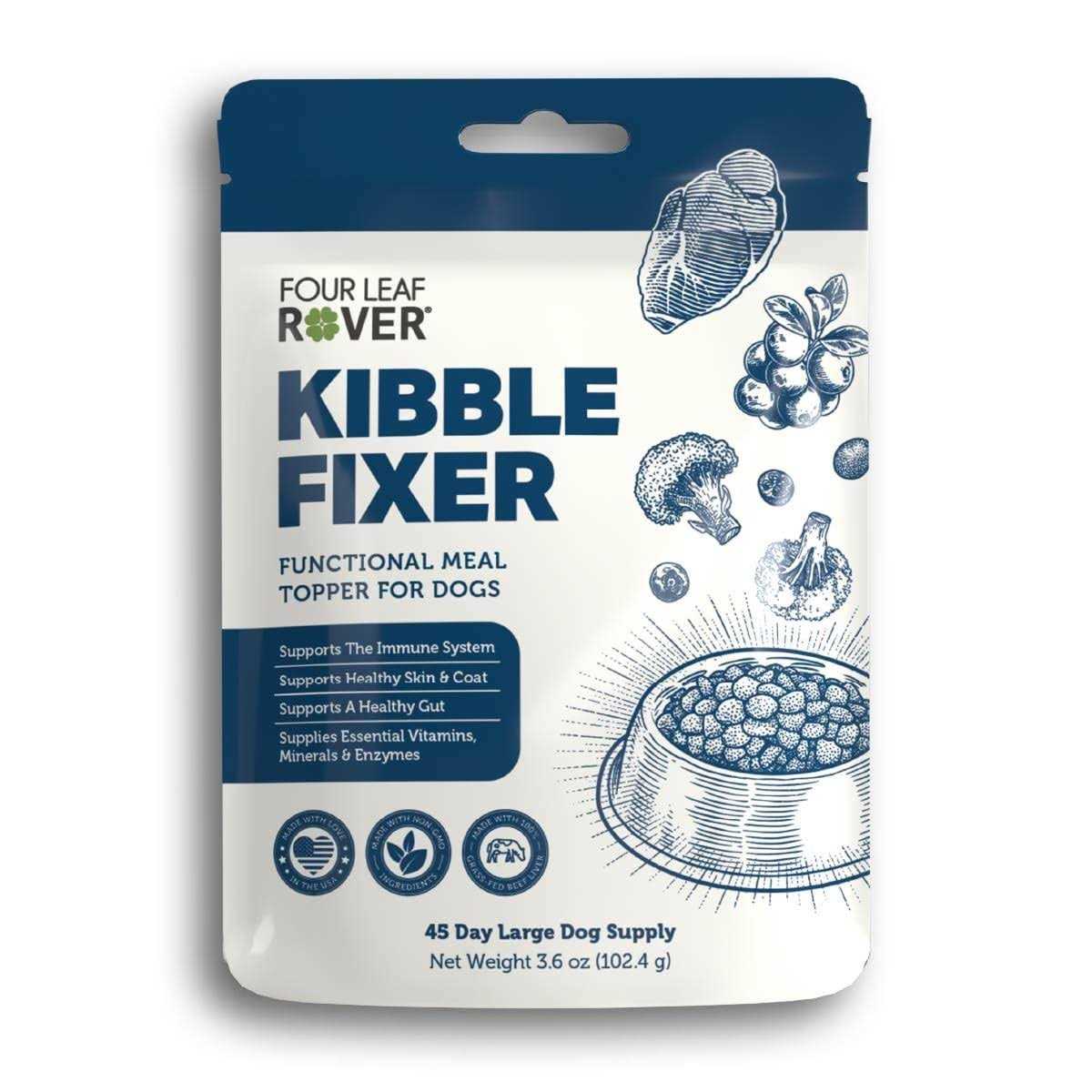 Four Leaf Rover Kibble Fixer Dog Food Topper - Healthber