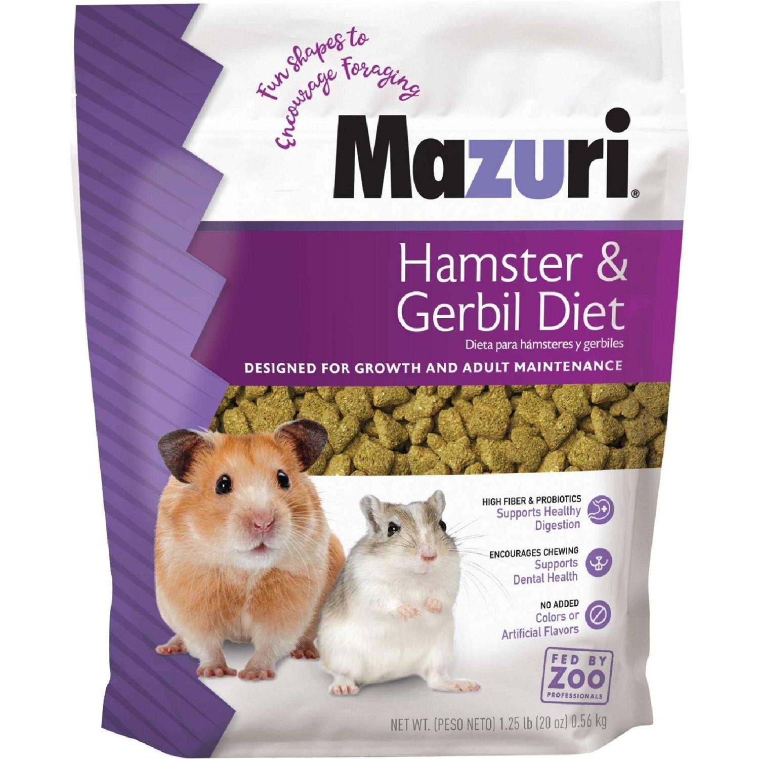 Mazuri Hamster & Gerbil Diet - Healthber
