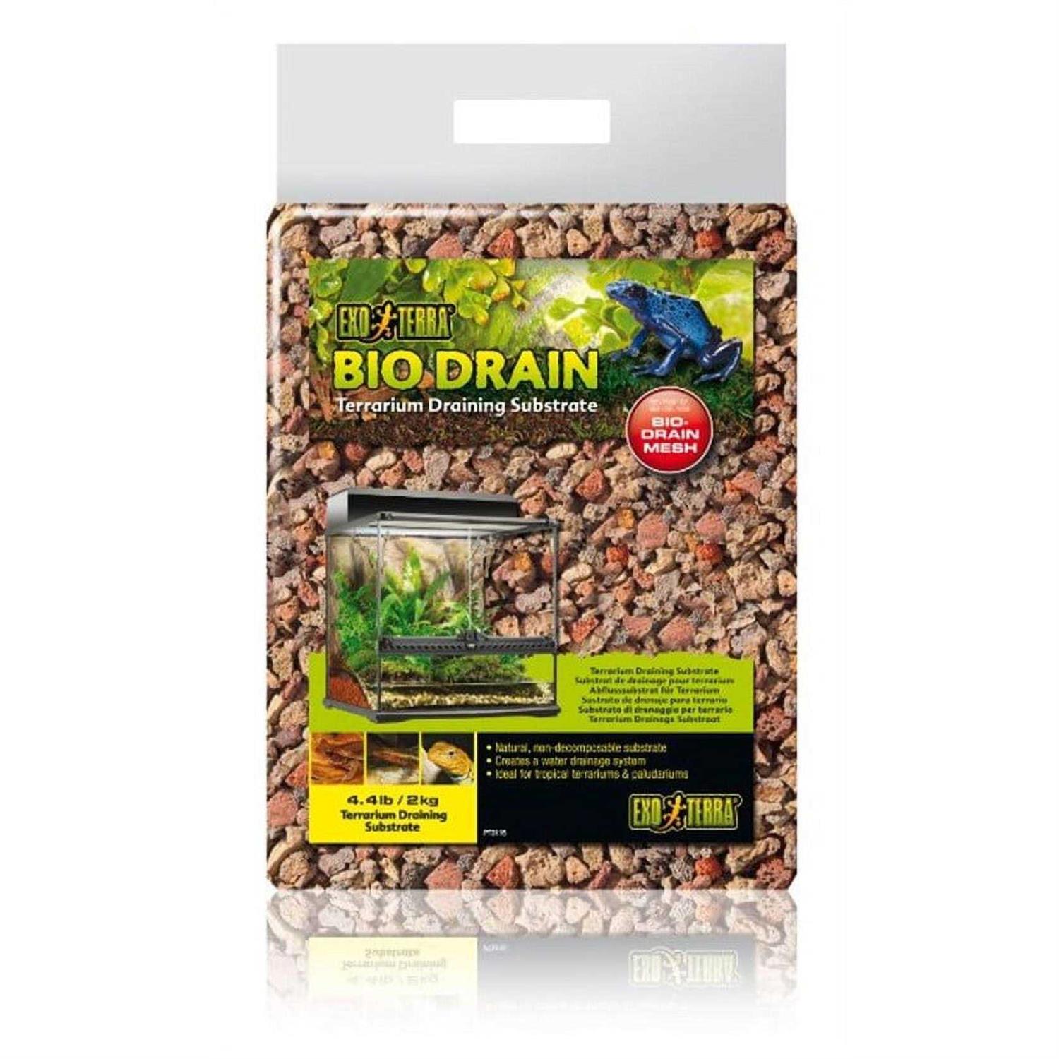 Exo Terra BioDrain Terrarium Draining Substrate - Healthber