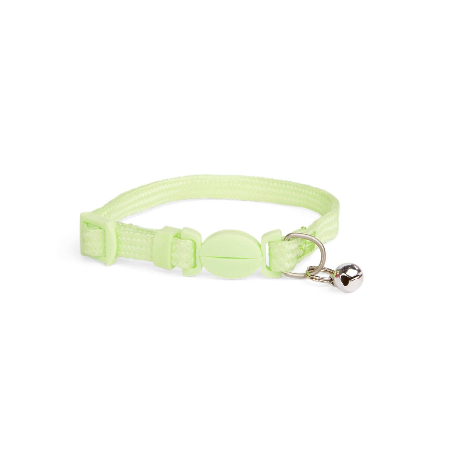 YOULY Glow in the Dark Green Kitten Collar - Healthber