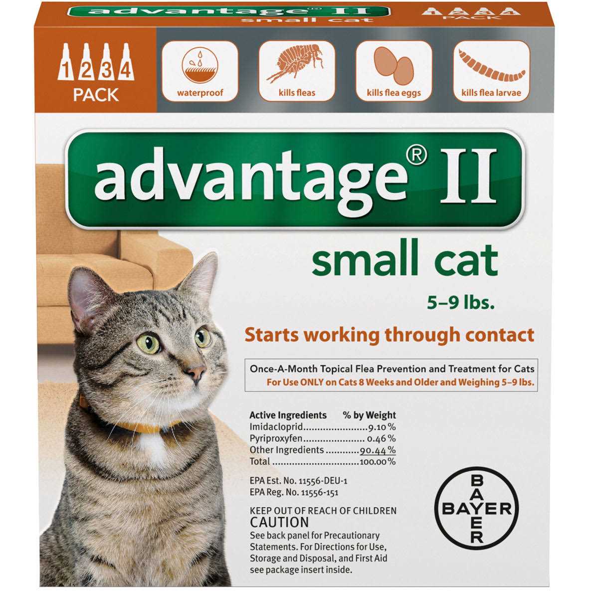 Advantage II for Cats - Healthber